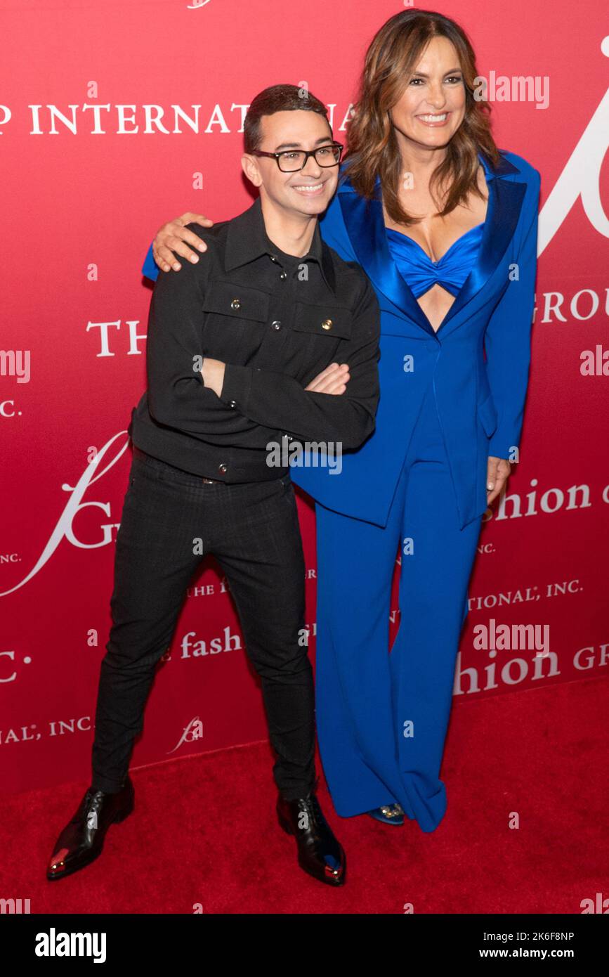 New York, NY on October 13, 2022, Christian Siriano and Marishka