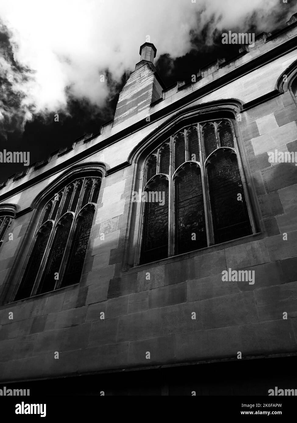 Oxford victorian gothic architecture Black and White Stock Photos ...