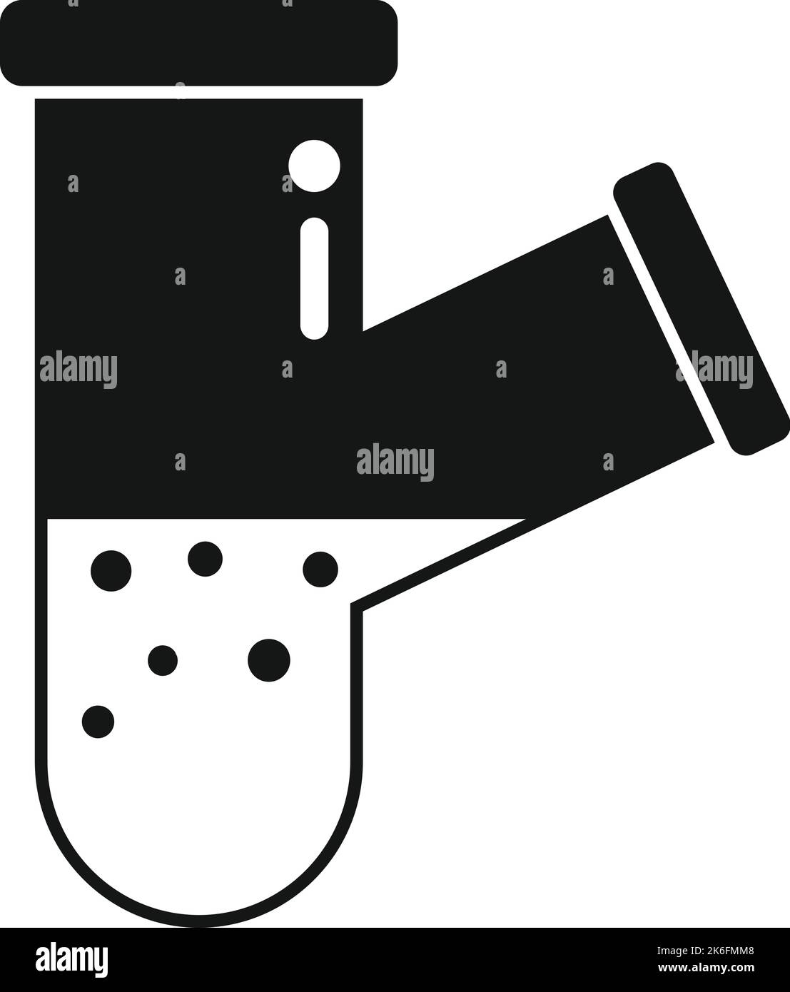 Canalization pipe icon simple vector. Service drain. Repair pump Stock