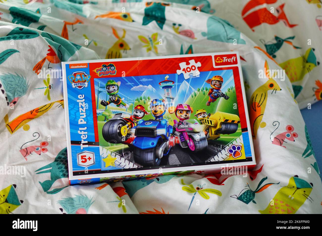 Paw Patrol - 104 pezzi - Supercolor Puzzle