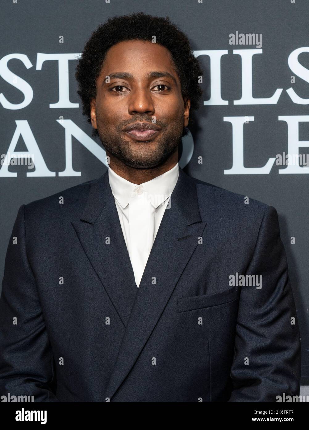 John David Washington attends opening night of revival of August Wilson