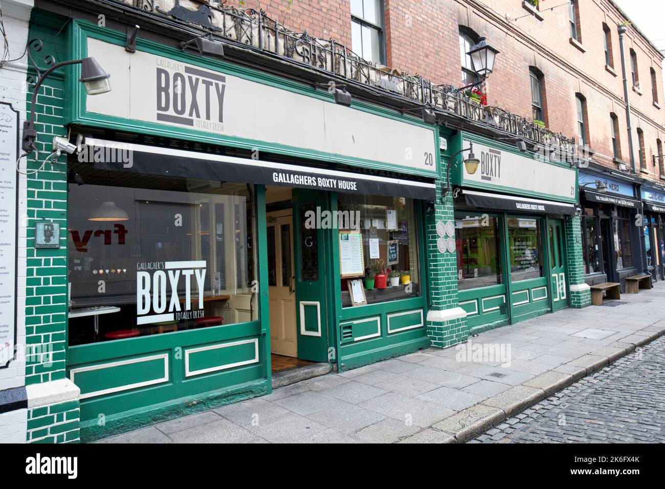 boxty gallagher boxty house restaurant cafe dublin republic of ireland