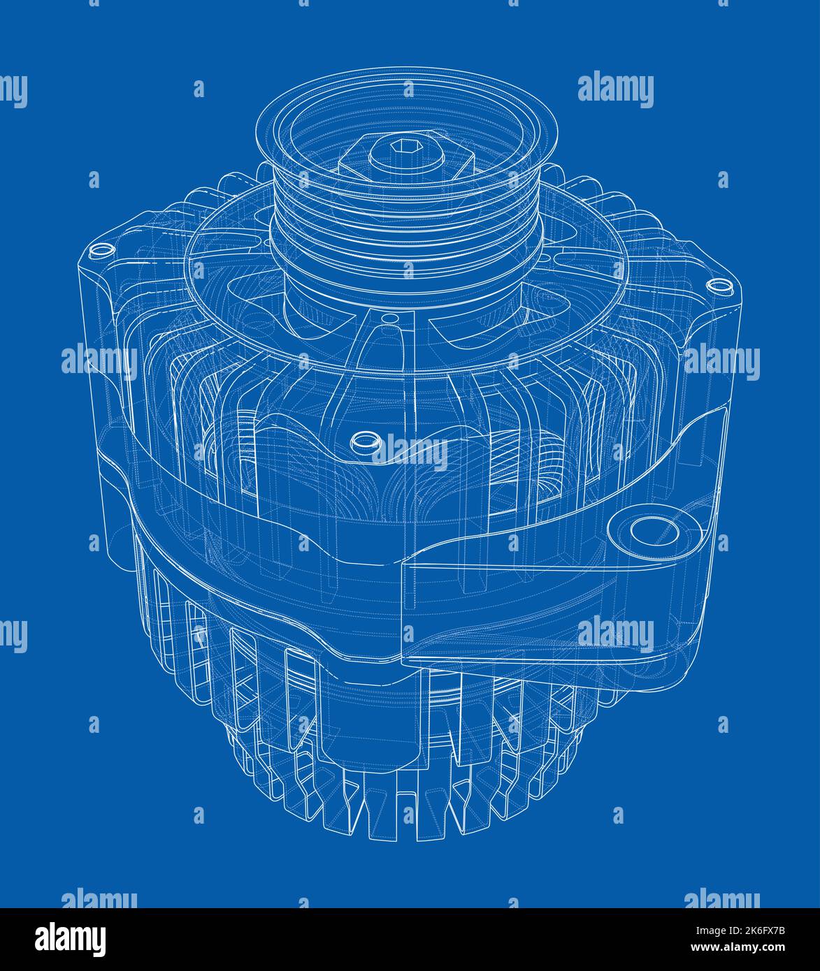 Car generator. Vector Stock Vector Image & Art Alamy