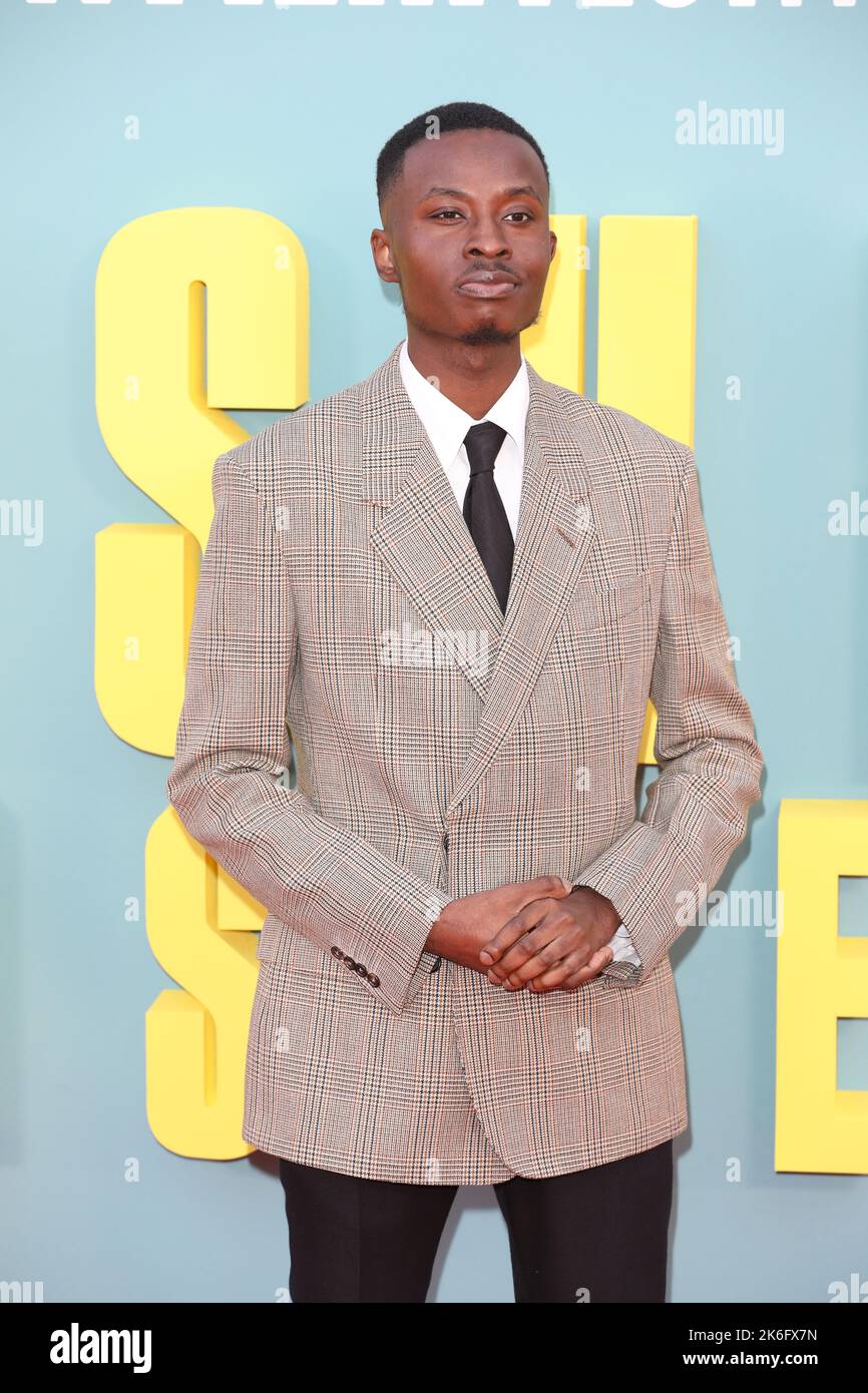 Eman Kellam attends the film premiere of 'The Banshees of Inisherin