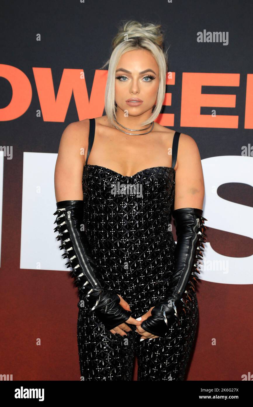 LOS ANGELES - OCT 11: Liv Morgan at the Halloween Ends World Premiere at  the TCL Chinese Theater IMAX on October 11, 2022 in Los Angeles, CA Stock  Photo - Alamy