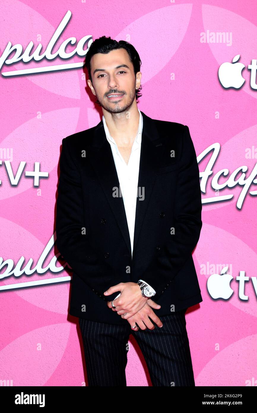 LOS ANGELES - OCT 13: Rafael Cebrian at the “Acapulco” Season 2