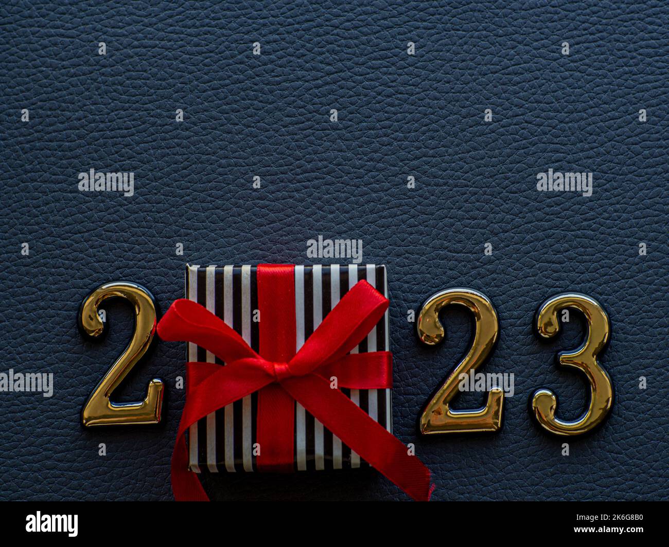 2023 on the black background Stock Photo - Alamy