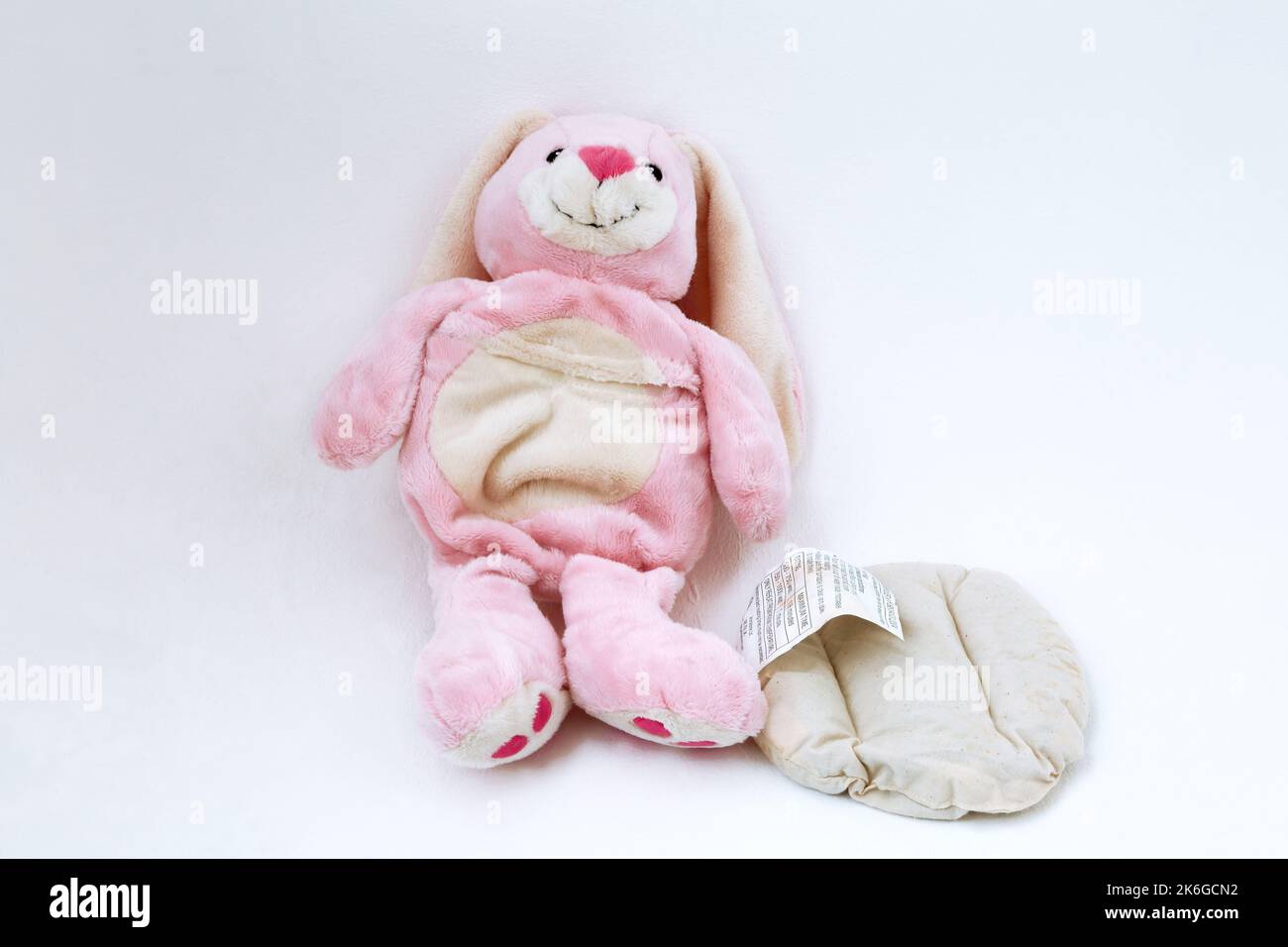 Warm cuddles Soft Rabbit with Microwavable Wheat cushion (Heat Pad