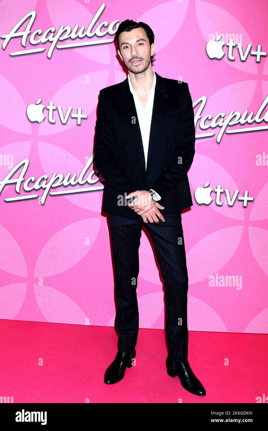 LOS ANGELES - OCT 13: Rafael Cebrian at the “Acapulco” Season 2