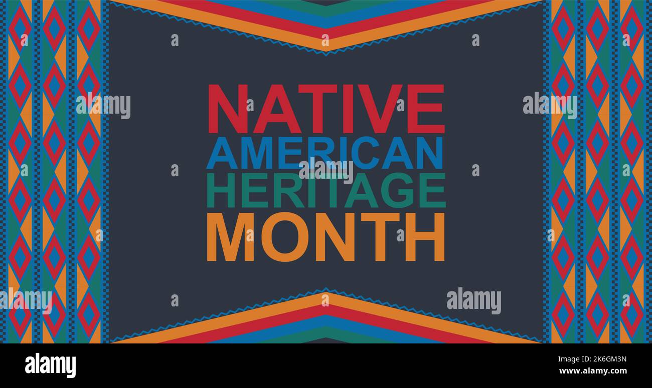 Native american clothing history month hi-res stock photography and ...