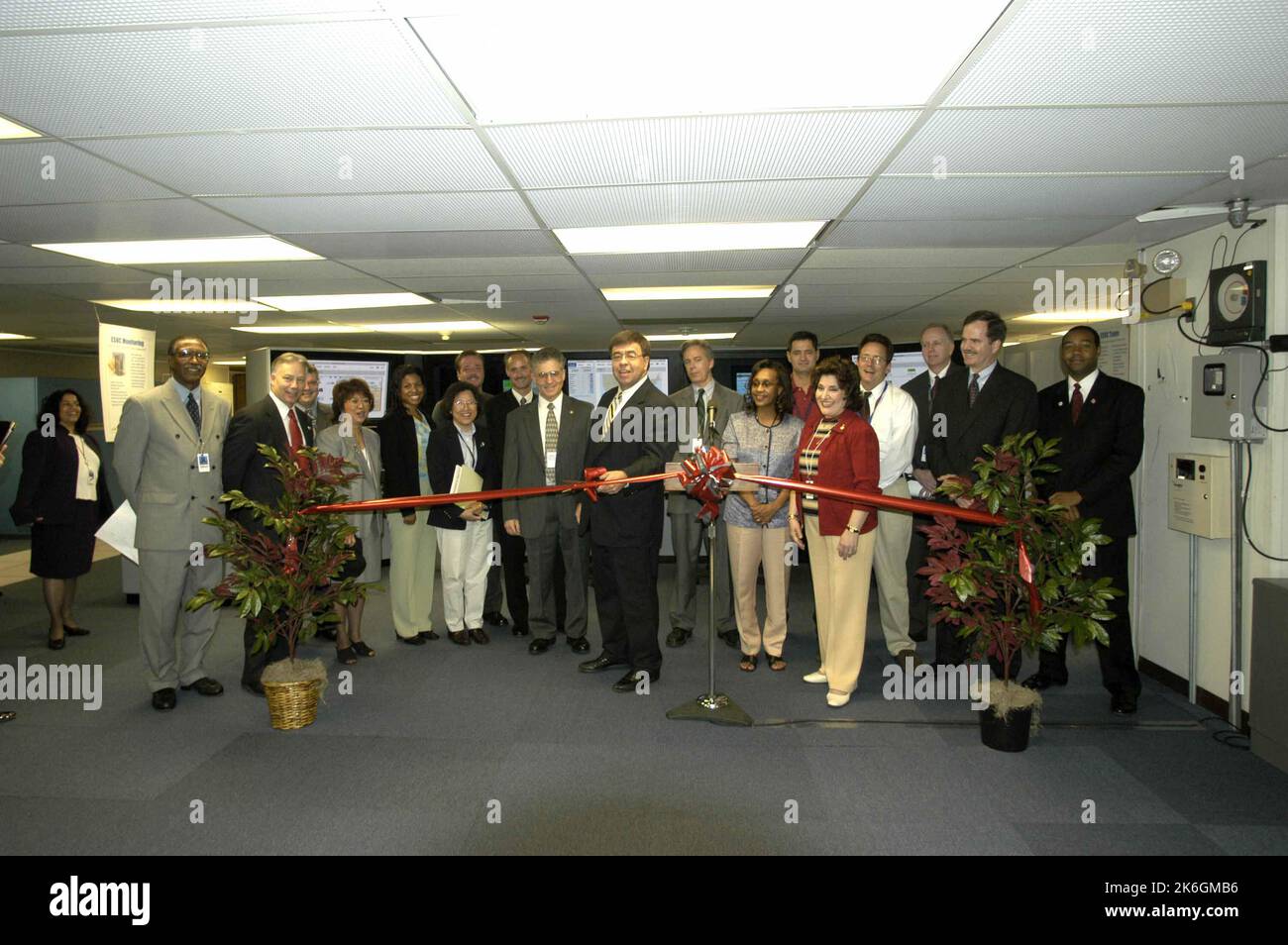 Ribbon cutting ceremony for Enterprise Server Operations Center (ESOC ...