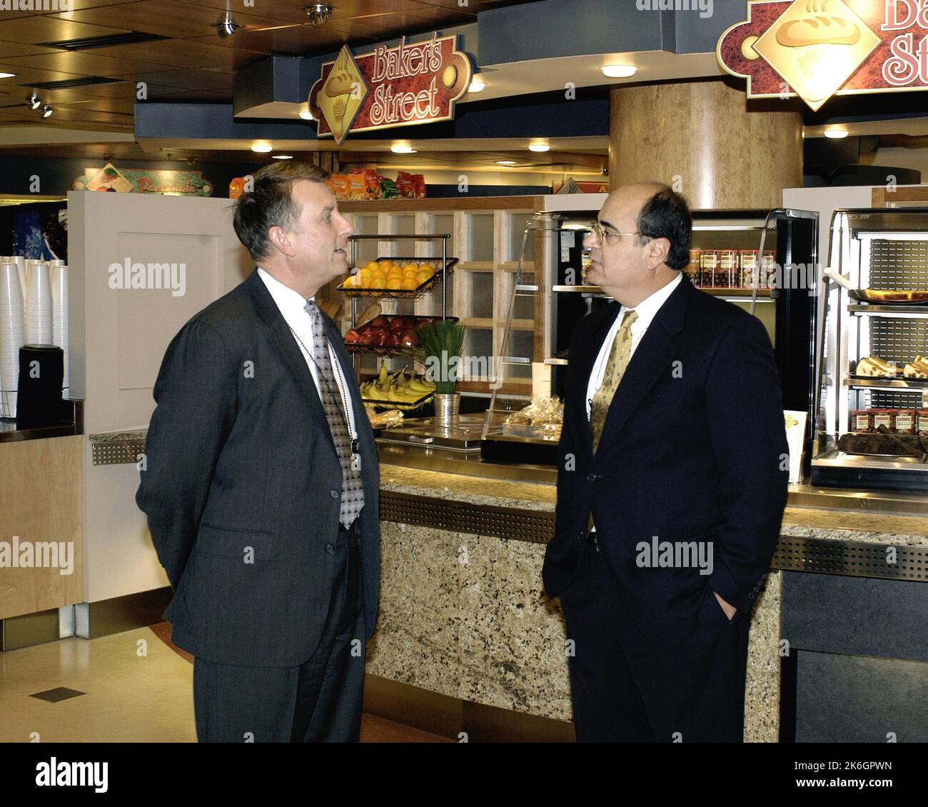 Secretary Colin Powell, Deputy Secretary Richard Armitage, and other ...