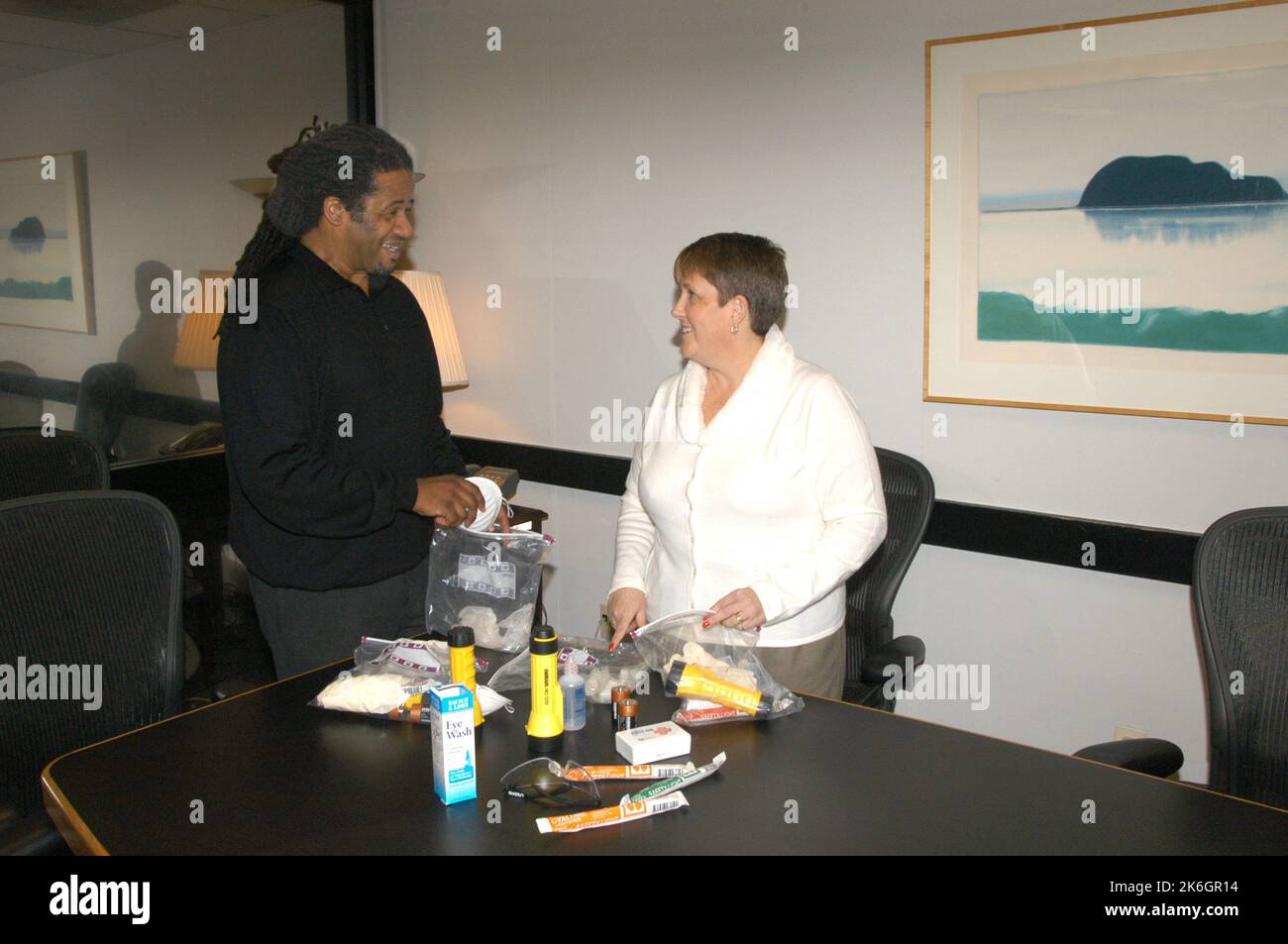 Views of Bureau of Administration staff in action, for use on display ...