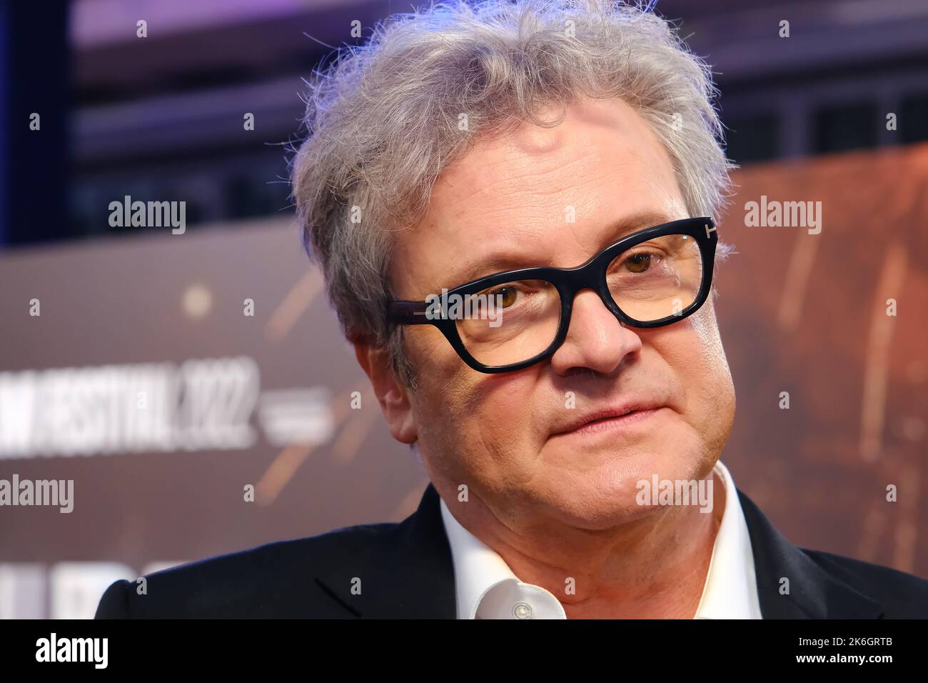 Colin Firth attends film premiere of 'Empire of Light' during the 2022