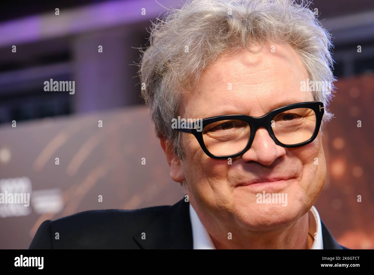 Colin Firth attends film premiere of 'Empire of Light' during the 2022