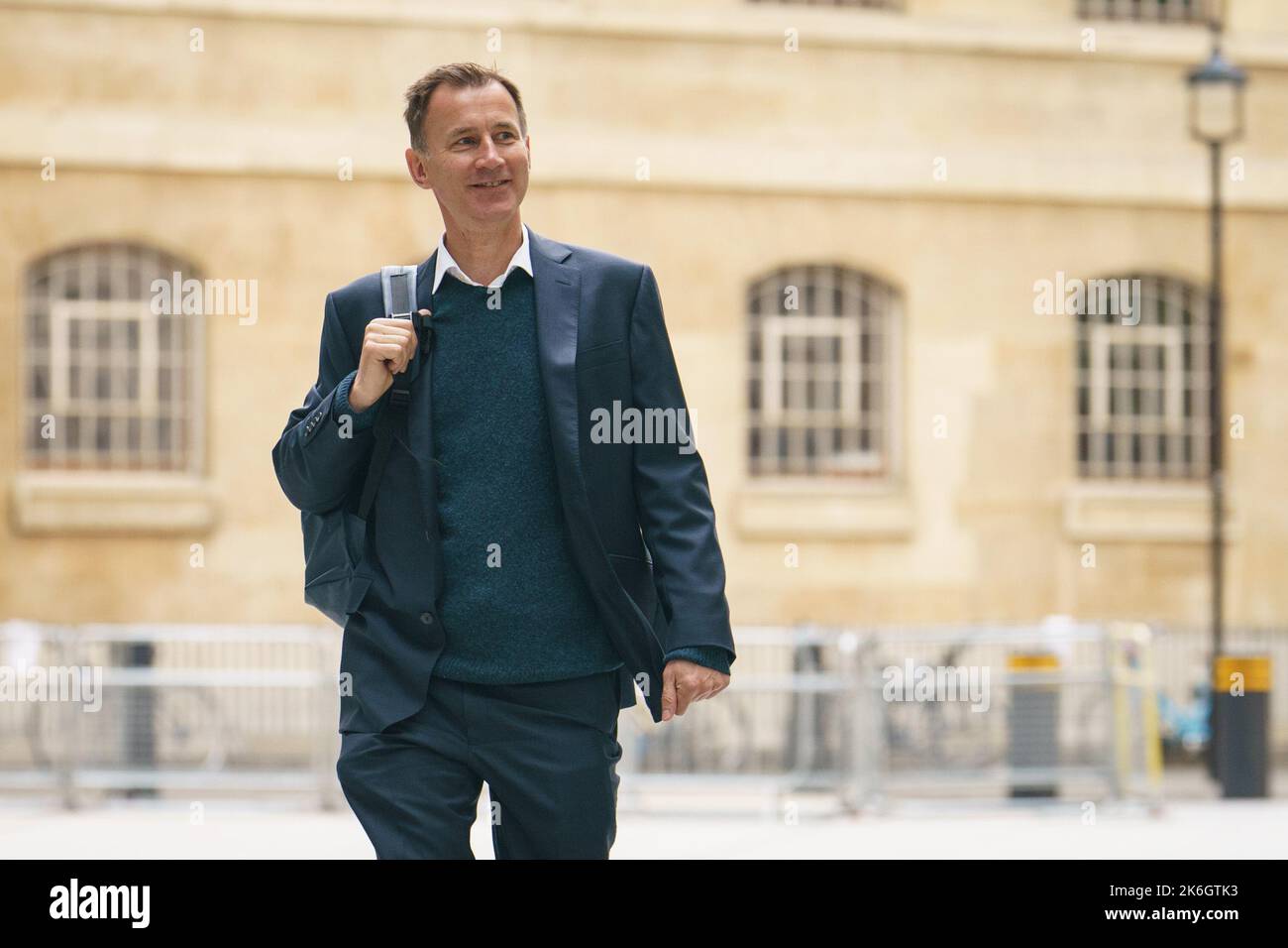 File photo dated 15/05/22 of Jeremy Hunt who has been appointed Chancellor of the Exchequer after outgoing Chancellor Kwasi Kwarteng said he has accepted Prime Minister Liz Truss' request he 'stand aside', paying the price for the chaos unleashed by his mini-budget. Issue date: Friday October 14, 2022. Stock Photo