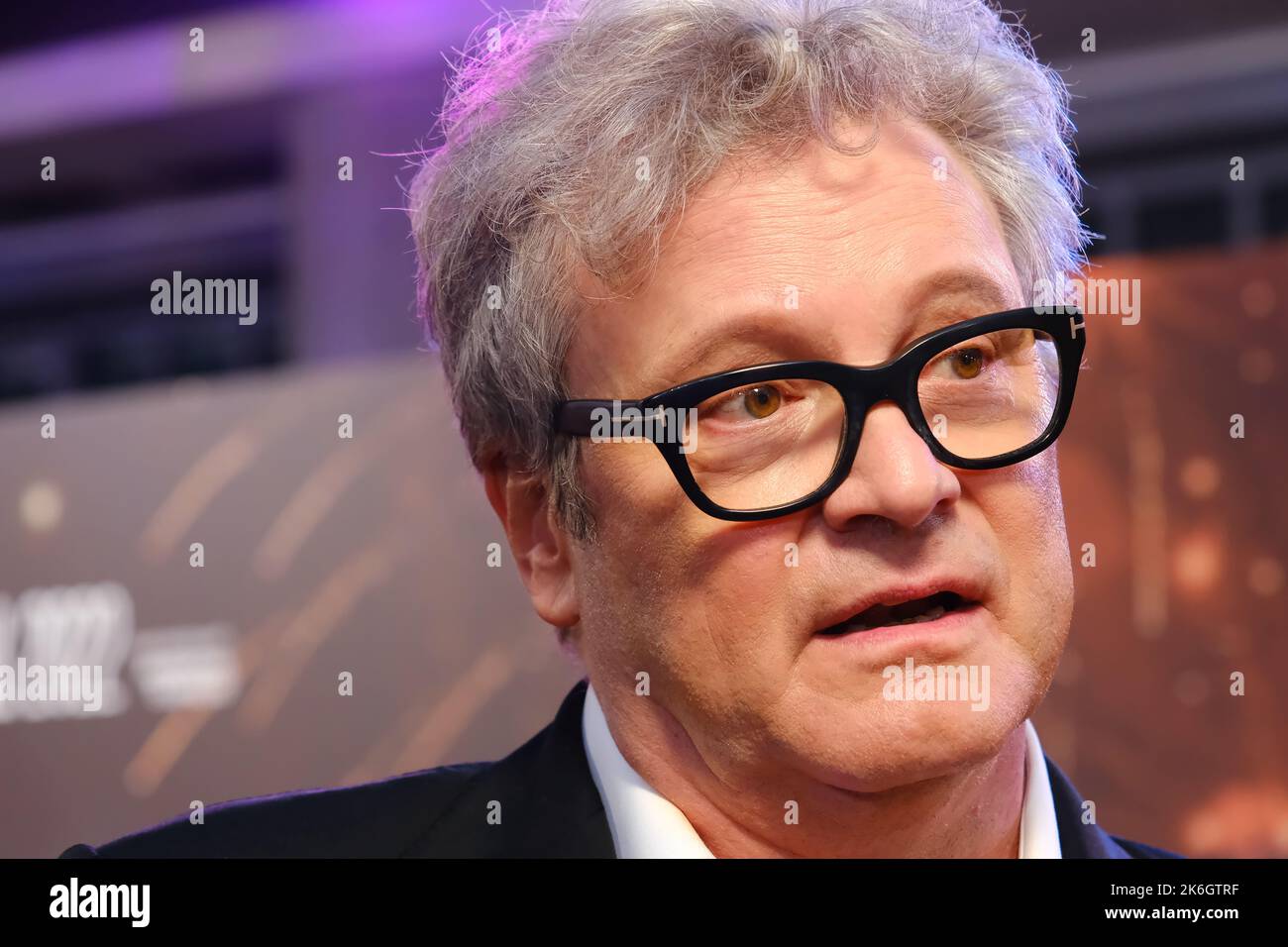 Colin Firth attends film premiere of 'Empire of Light' during the 2022