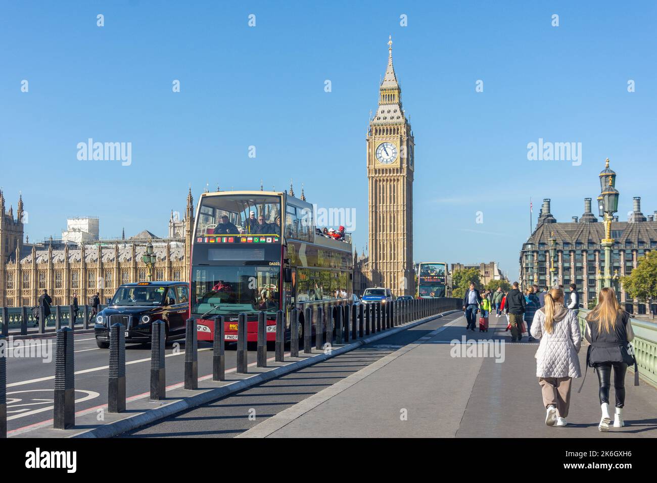 Palace of Westminster (Houses of Parliament) and Big Ben from