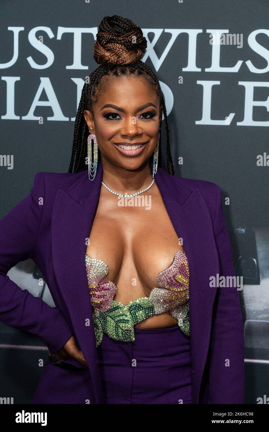 New York, United States. 13th Oct, 2022. Kandi Burruss attends opening night of revival of August Wilson's The Piano Lesson at Ethel Barrymore Theatre (Photo by Lev Radin/Pacific Press) Credit: Pacific Press Media Production Corp./Alamy Live News Stock Photo
