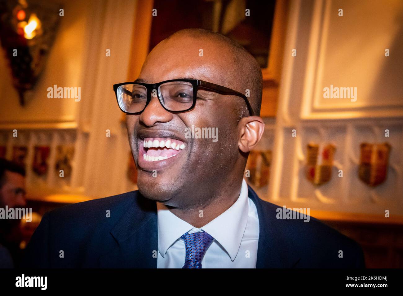 Kwasi Kwarteng fired Chancellor of the Exchequer. Stock Photo
