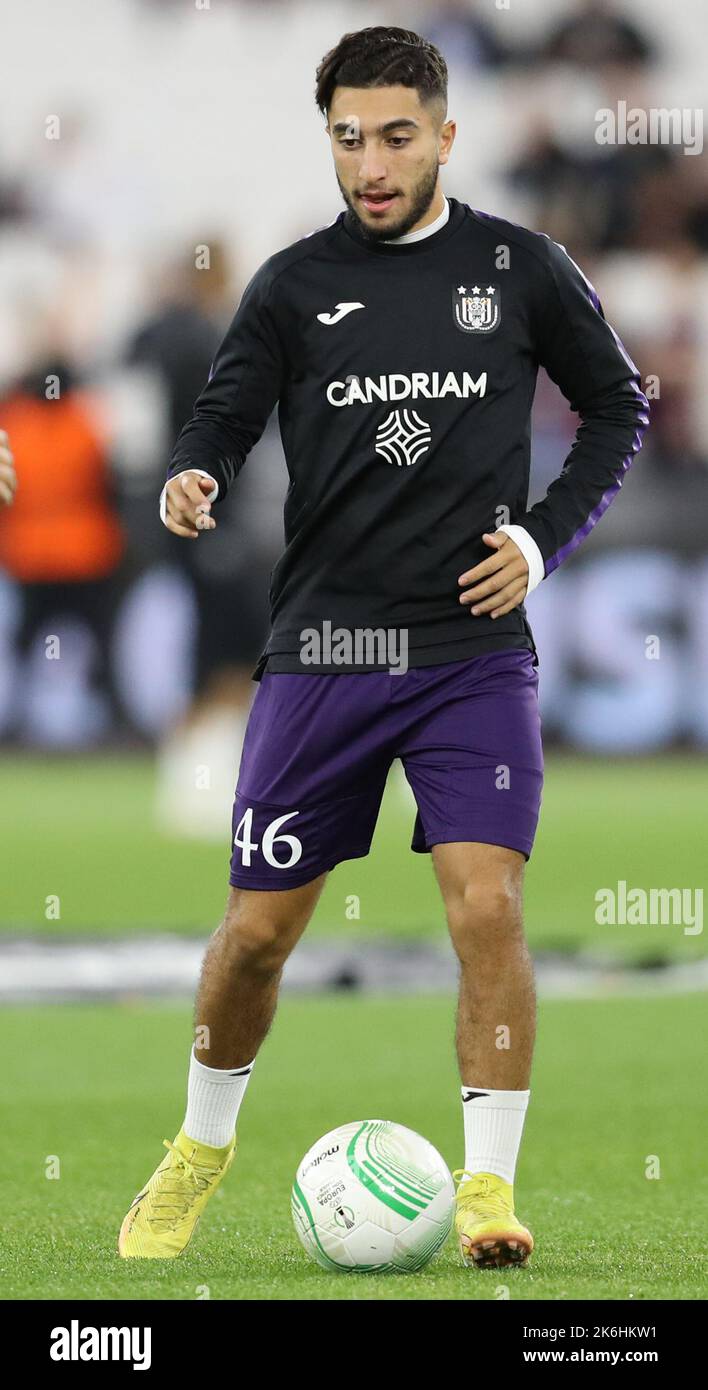 Rsca Futures Anouar Ait El Hadj Editorial Stock Photo - Stock Image