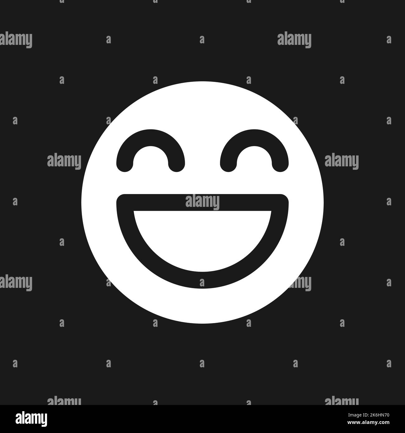Laughing emoji Black and White Stock Photos & Images - Alamy