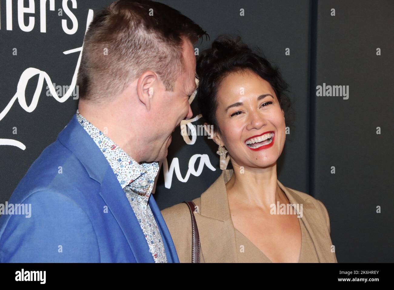 Mat Hostetler and Ali Ewoldt in attendance for DEATH OF A SALESMAN