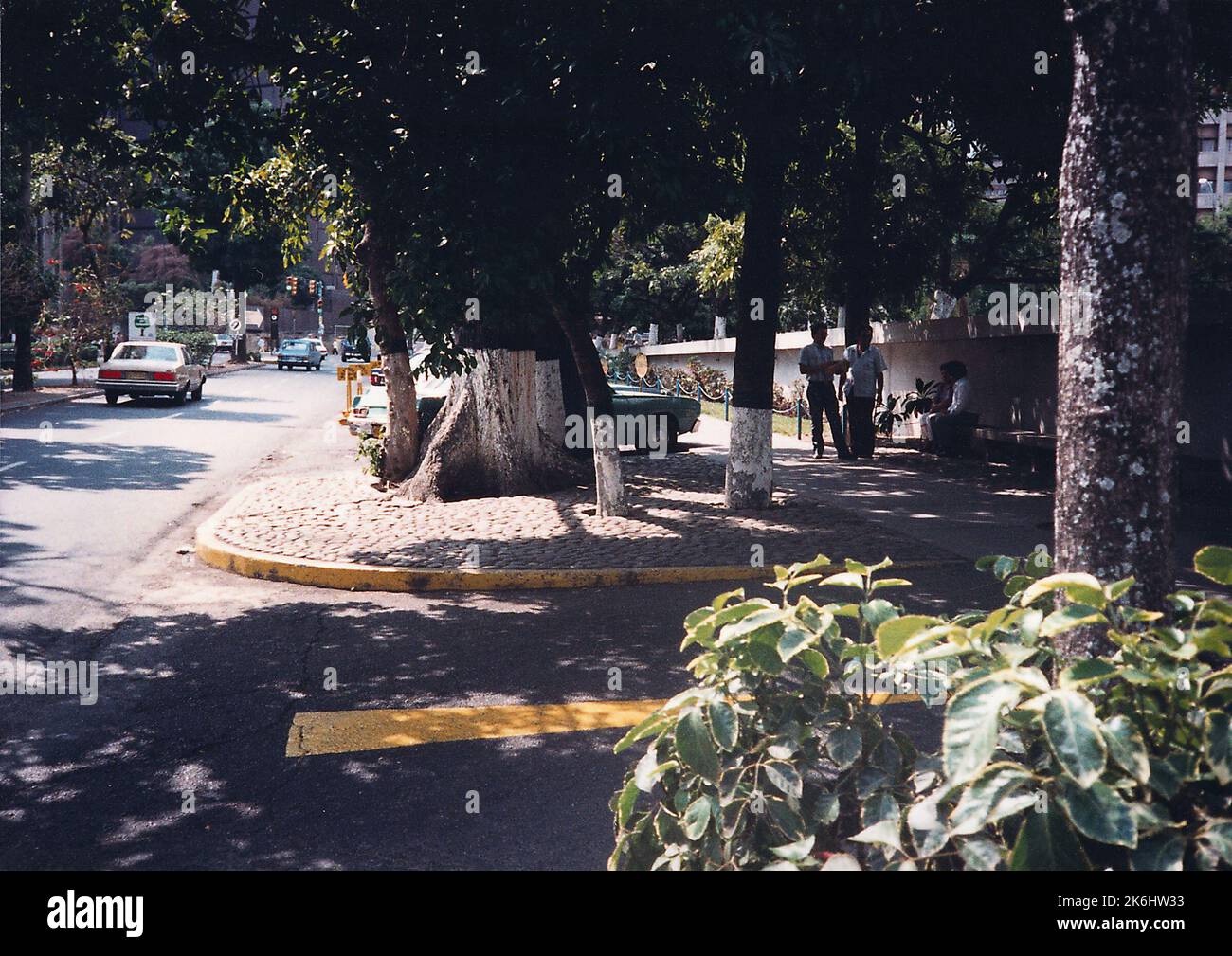 Caracas - Annex Office Building - 1988, United States photographs Related to Embassies, Consulates, and Other Overseas Buildings Stock Photo