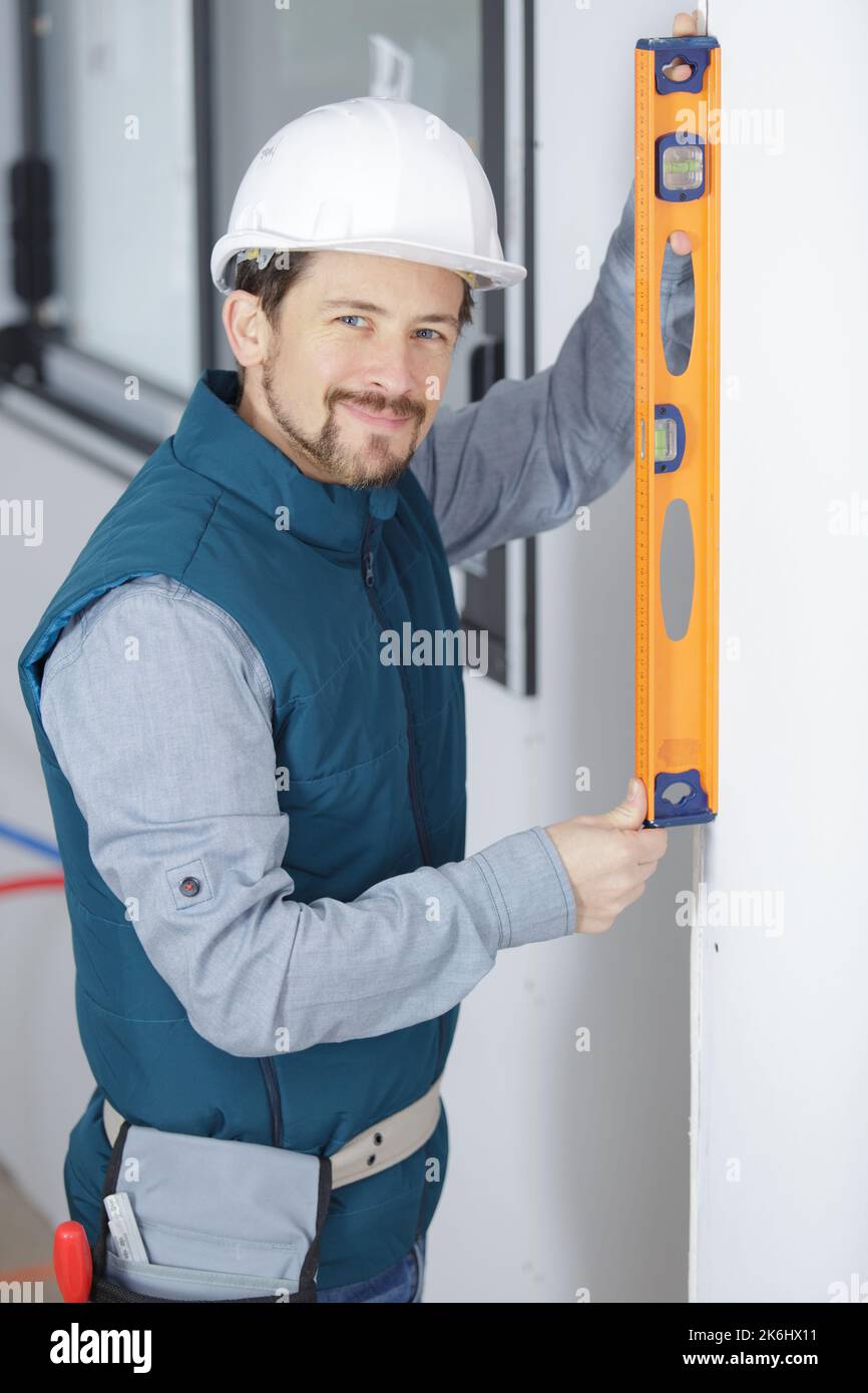 concentrated builder keeping special tool Stock Photo Alamy