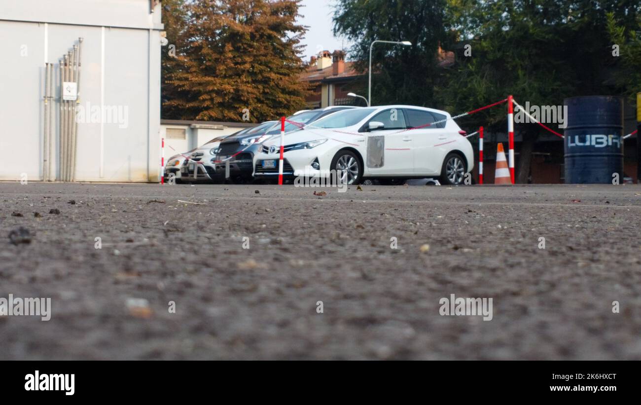 Car gas fill italy hires stock photography and images Alamy