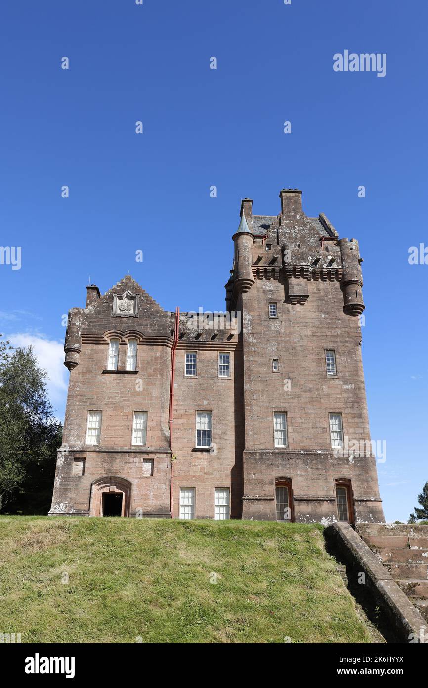 Brodick Castle on the Isle of Arran,West coast of Scotland, UK Stock Photo