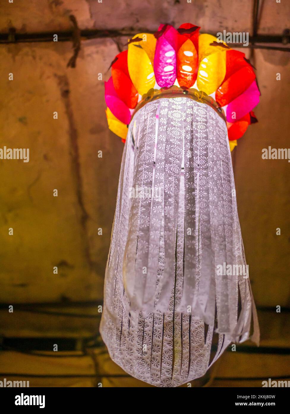 Diwali decorative lamps or Akash Kandil or Lantern lights with
