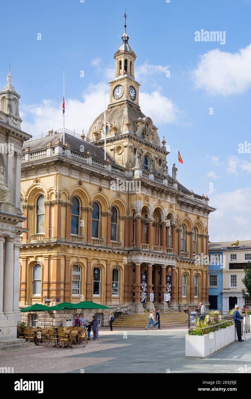 Ipswich town hall and corn exchange hires stock photography and images