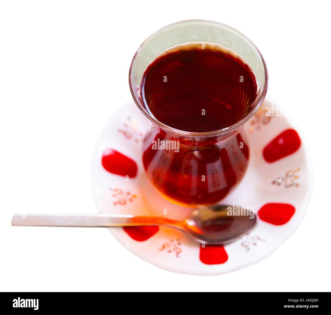 Traditional cup of turkish tea Stock Photo - Alamy