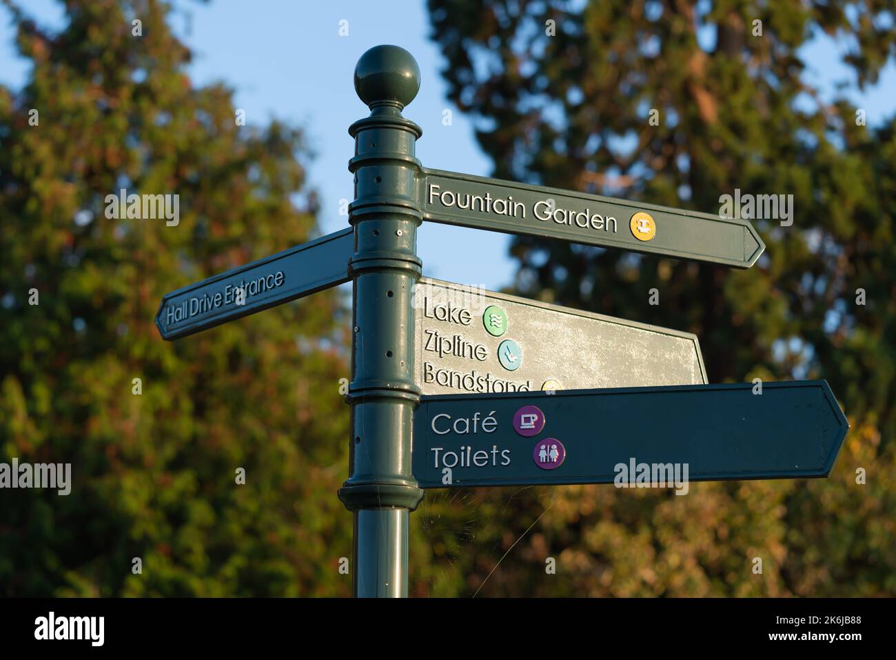 Boultham Park, Lincoln, Lincolnshire, area, park bench, open spaces