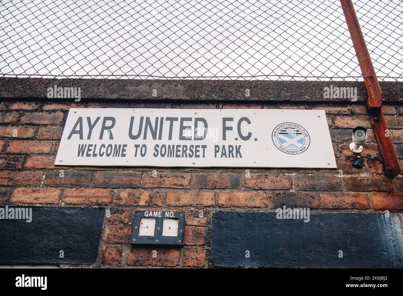Ayr United FC are from in Ayr in Scotland, they play in the