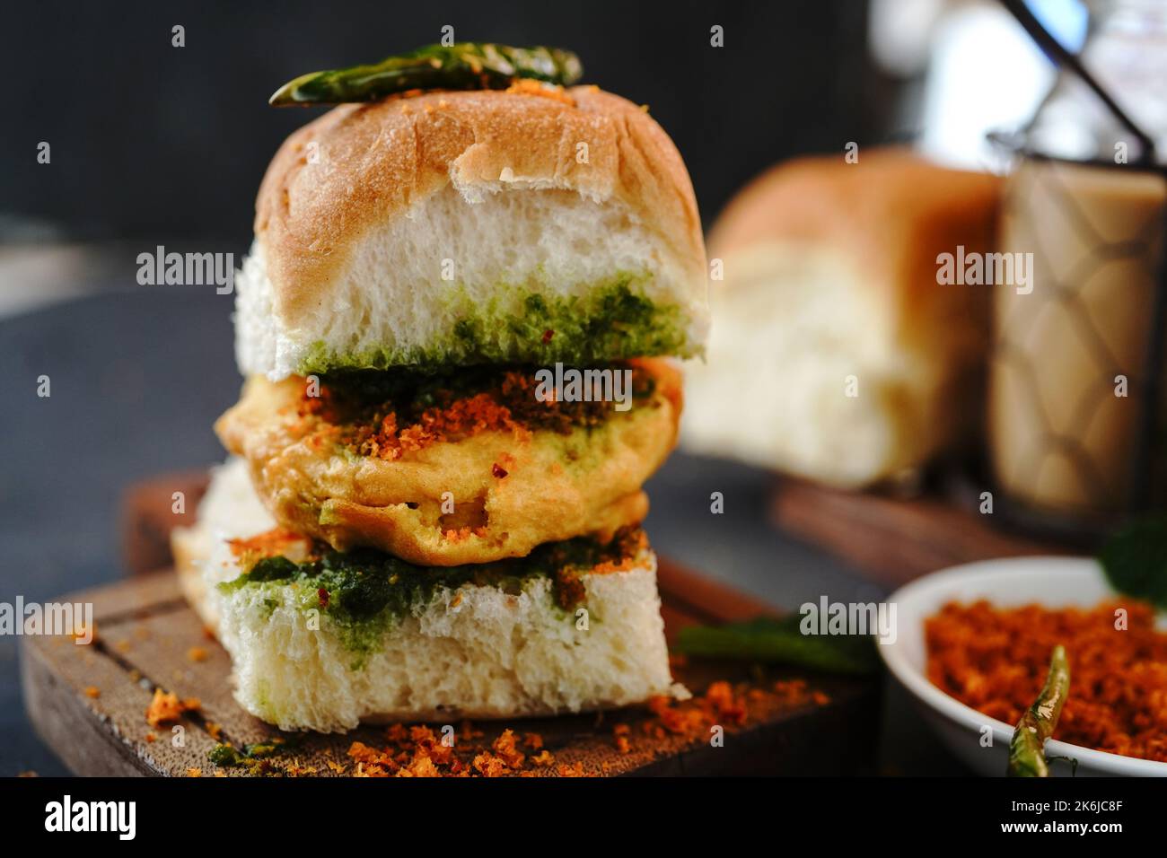 Homemade Vada Pav or Wada Pao Indian potato sliders Stock Photo Alamy