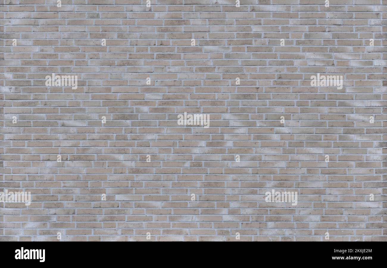 Grungy Brick Wall Texture. Brown Old Gray Building Brickwall Stock Photo