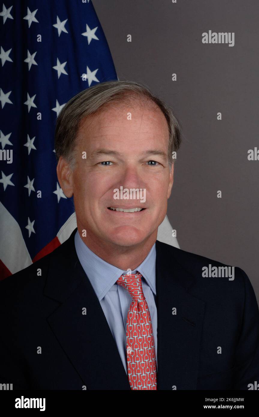 Official portrait of Thomas Foley, U.S. Ambassador designate to Ireland Stock Photo