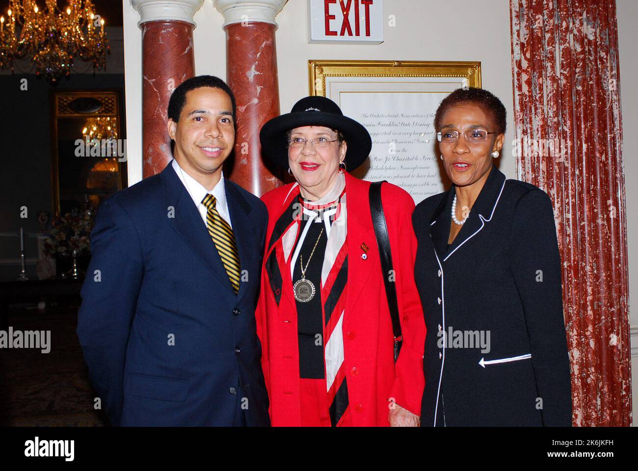 Event hosted by Secretary Condoleezza Rice in the Benjamin Franklin ...