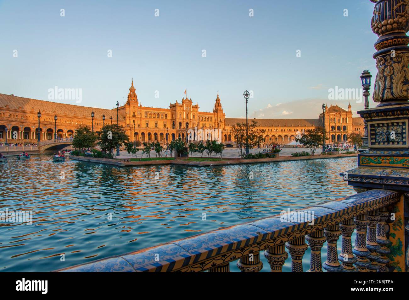 Seville the beautiful city in Andalusia / Spain Stock Photo