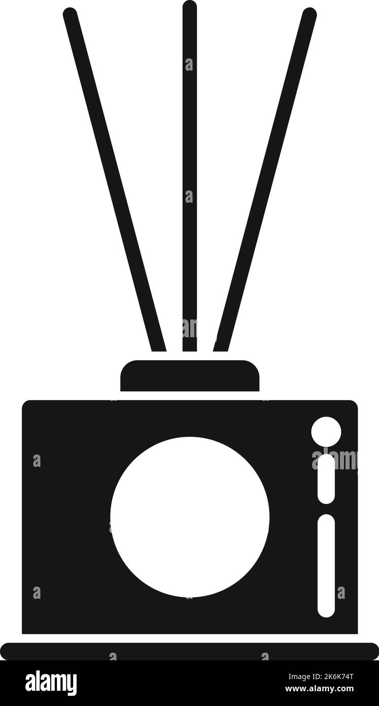 Smell sticks icon simple vector. Air spray. Fresh aerosol Stock Vector