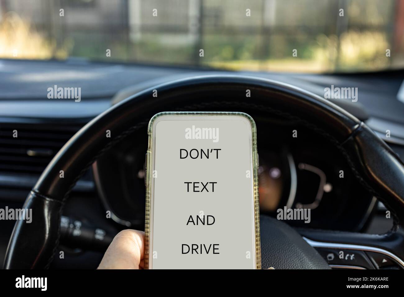 Dont text and drive hi-res stock photography and images - Alamy