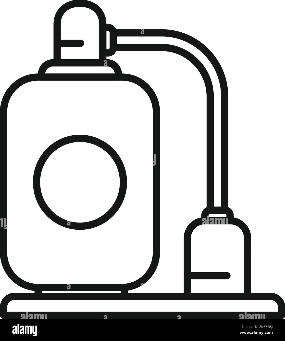 Pool pump icon outline vector. Water equipment. Swim outdoor Stock