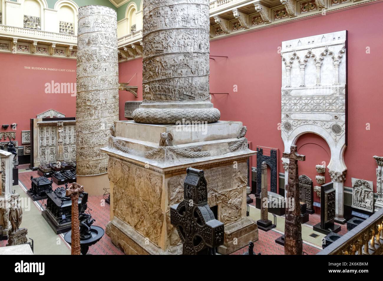 The Ruddock Family Cast Court in Victoria and Albert Museum, London, England United Kingdom UK Stock Photo