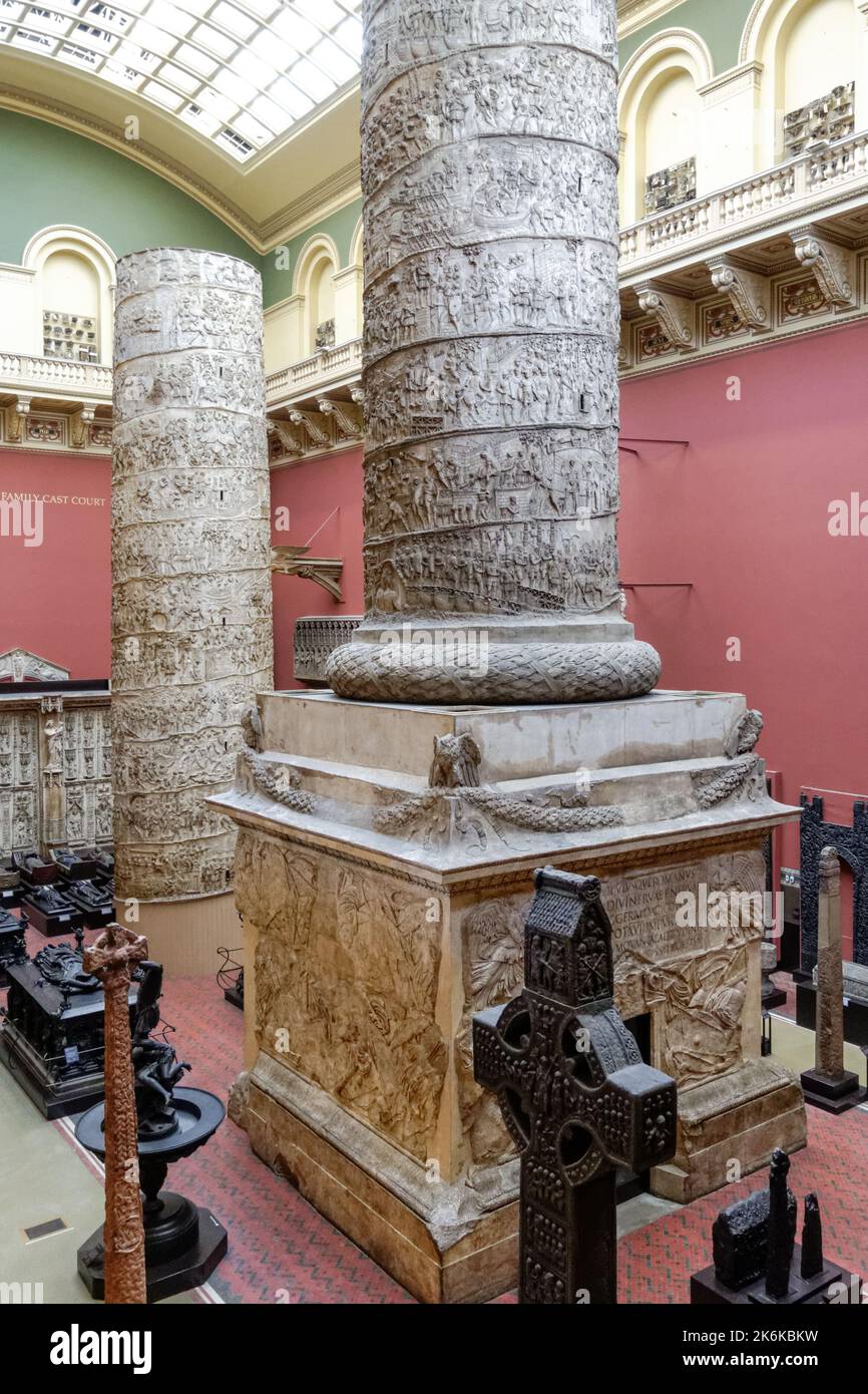 The Ruddock Family Cast Court in Victoria and Albert Museum, London, England United Kingdom UK Stock Photo