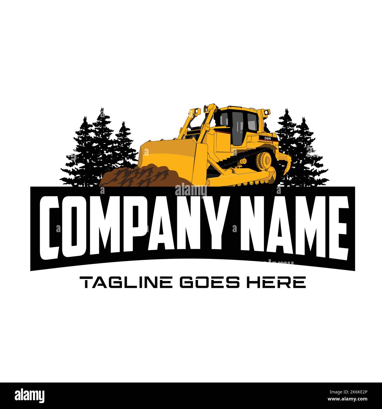 Heavy Equipment logo Stock Vector Image & Art Alamy