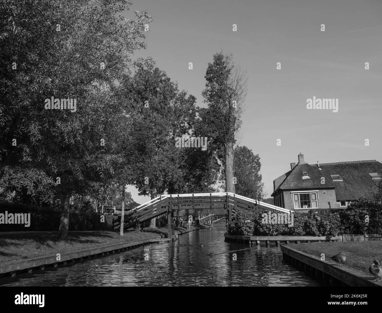 Giethoorn in the netherlands Stock Photo Alamy