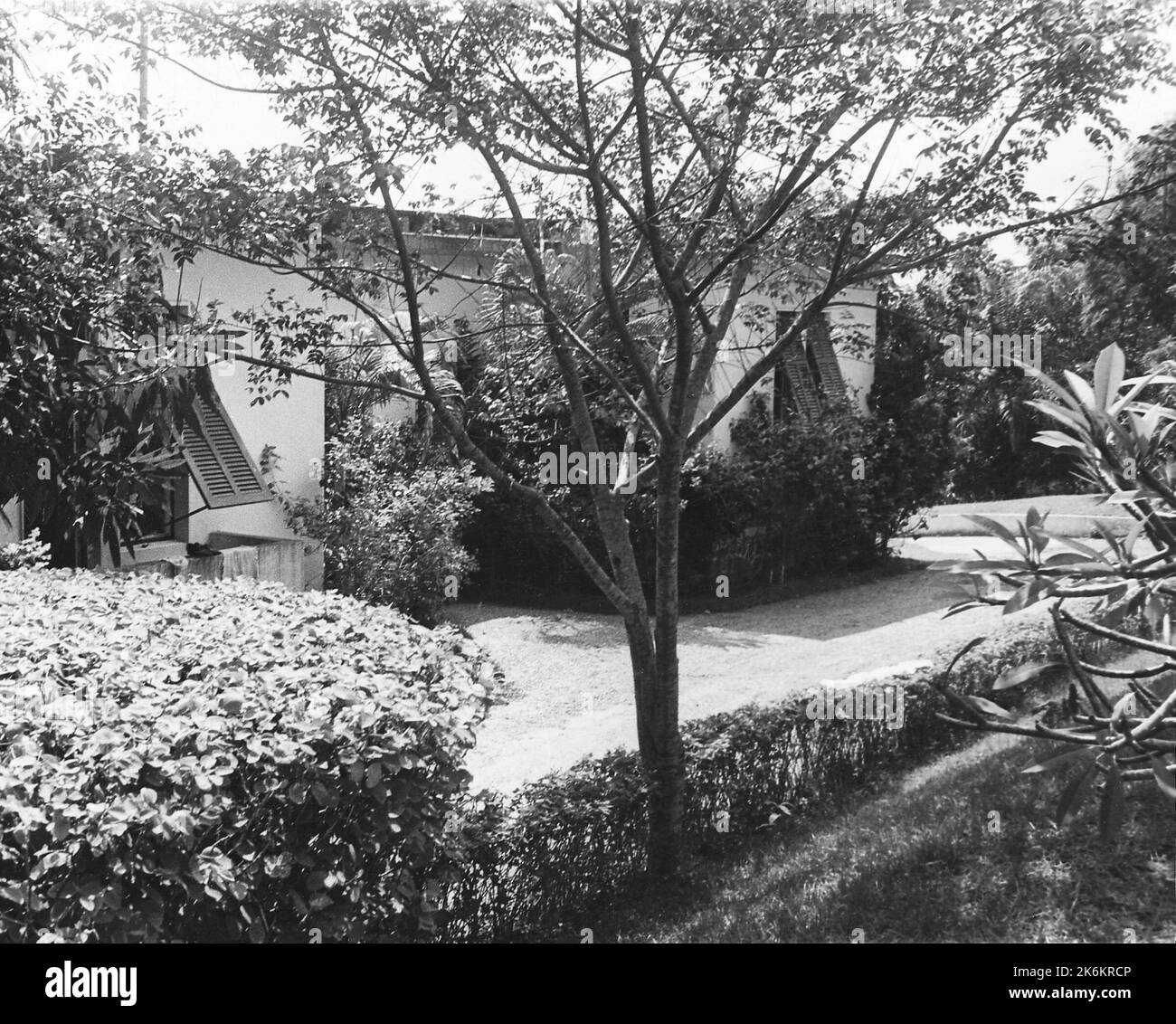 Abidjan ivory coast buildings Black and White Stock Photos & Images - Alamy