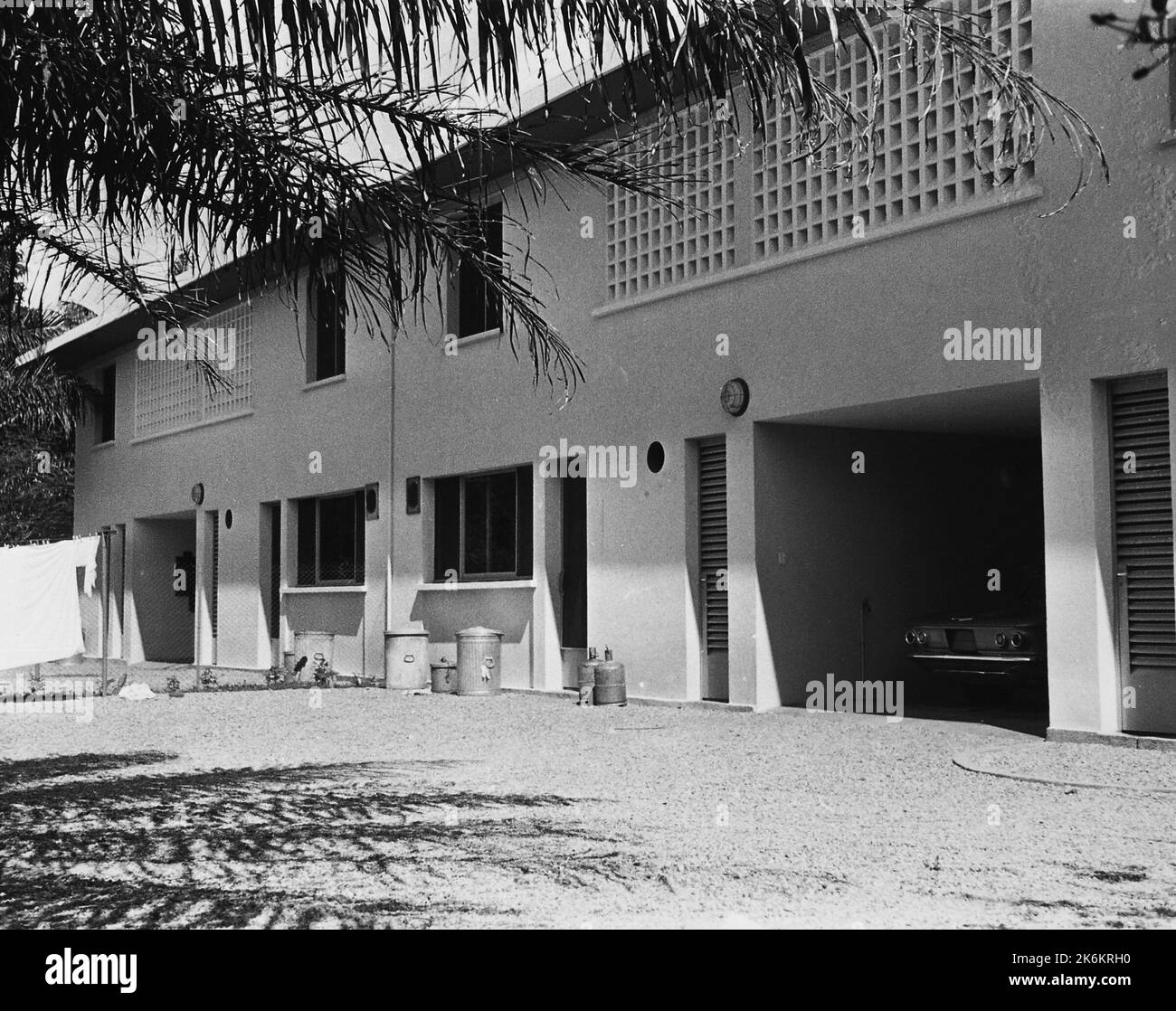 Abidjan ivory coast buildings Black and White Stock Photos & Images - Alamy
